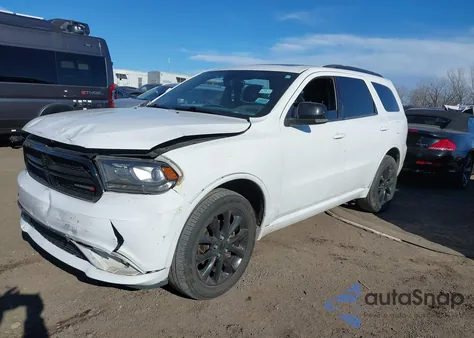 2018 Dodge Durango Gt Awd z USA, uszkodzony, nr VIN 1C4RDJDG2JC156128